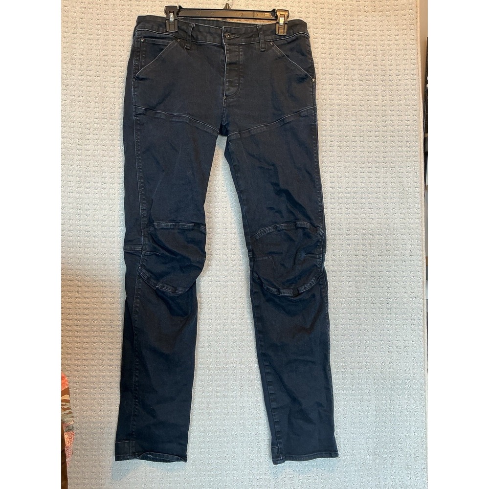 G-Star Originals Raw Denim Mens Jeans GS01 Button Fly Low‎ Straight Size 33x34